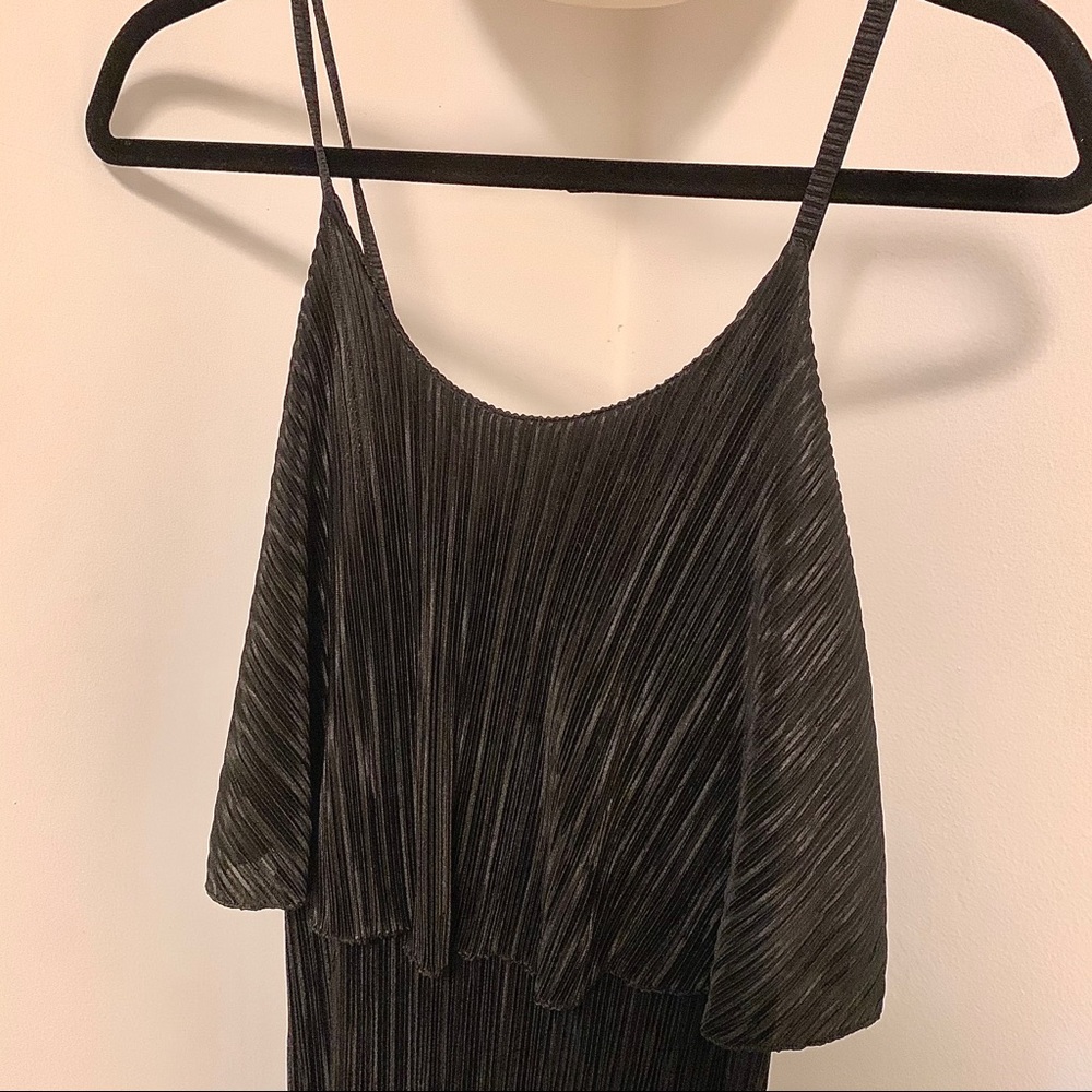 Plisse Maxi Dress